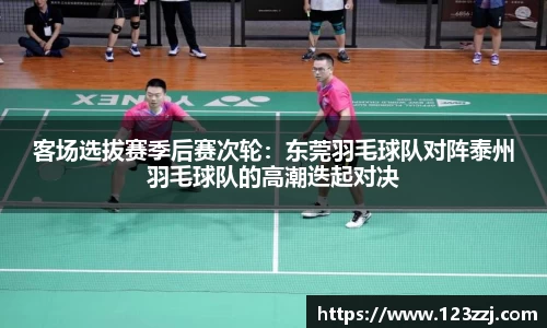 客场选拔赛季后赛次轮：东莞羽毛球队对阵泰州羽毛球队的高潮迭起对决